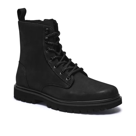 Calvin Klein Jeans Skórzane trapery REBELLIOUS ze sklepu Gomez Fashion Store w kategorii Buty zimowe męskie - zdjęcie 184961636