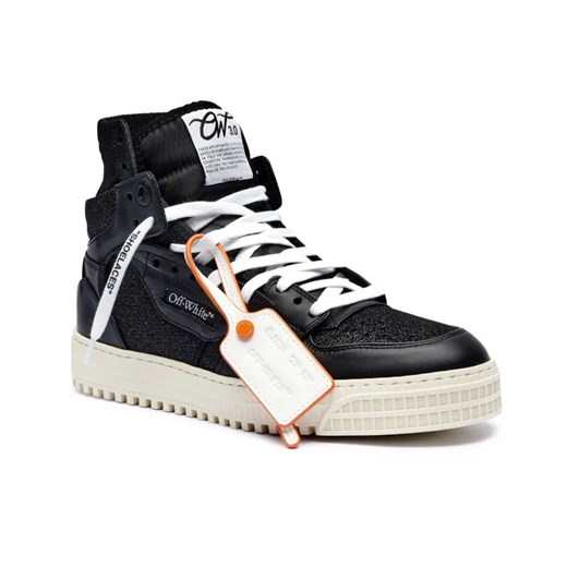 OFF-WHITE Skórzane sneakersy ze sklepu Gomez Fashion Store w kategorii Buty sportowe męskie - zdjęcie 184961675