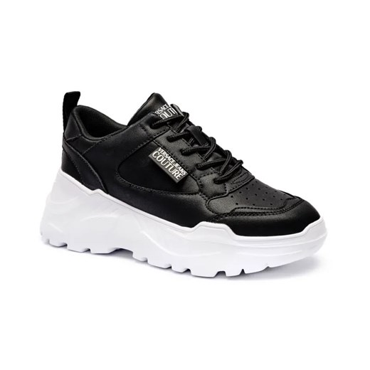 Versace Jeans Couture Sneakersy | z dodatkiem skóry ze sklepu Gomez Fashion Store w kategorii Buty sportowe damskie - zdjęcie 184961706