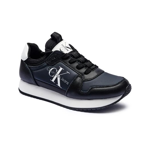 Calvin Klein Jeans Sneakersy | z dodatkiem skóry ze sklepu Gomez Fashion Store w kategorii Buty sportowe damskie - zdjęcie 184961766