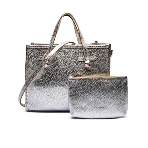 GIANNI CHIARINI Skórzana shopperka + saszetka MARCELLA ze sklepu Gomez Fashion Store w kategorii Torby Shopper bag - zdjęcie 184961786