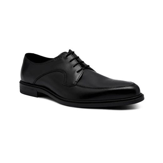 HUGO Skórzane derby Kerr Derb ze sklepu Gomez Fashion Store w kategorii Buty eleganckie męskie - zdjęcie 184961795