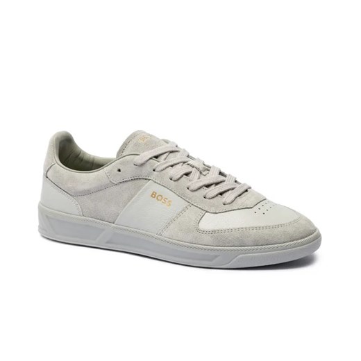 BOSS BLACK Skórzane sneakersy Brandon ze sklepu Gomez Fashion Store w kategorii Buty sportowe męskie - zdjęcie 184961849