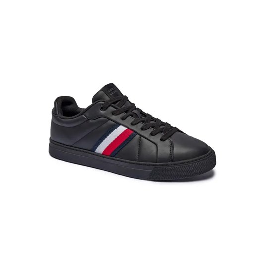 Tommy Hilfiger Skórzane sneakersy ICON COURT ze sklepu Gomez Fashion Store w kategorii Buty sportowe męskie - zdjęcie 184961957