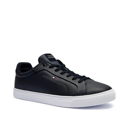 Tommy Hilfiger Skórzane sneakersy ICON COURT LTH FLAG ESS ze sklepu Gomez Fashion Store w kategorii Buty sportowe męskie - zdjęcie 184961999