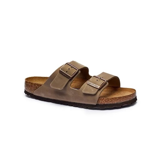 Birkenstock Skórzane klapki Arizona | regular fit ze sklepu Gomez Fashion Store w kategorii Klapki męskie - zdjęcie 184962005