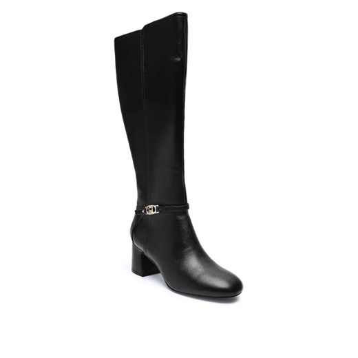 Liu Jo Skórzane kozaki na słupku BABI 04 ze sklepu Gomez Fashion Store w kategorii Kozaki damskie - zdjęcie 184962026