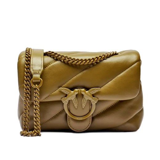 Pinko Skórzana torebka na ramię LOVE PUFF MINI CL ze sklepu Gomez Fashion Store w kategorii Listonoszki - zdjęcie 184962048