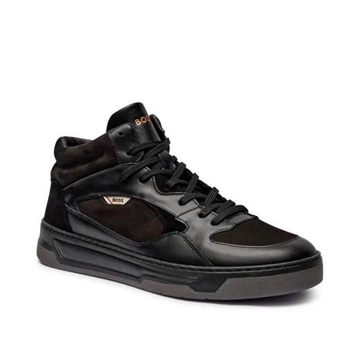 BOSS BLACK Skórzane sneakersy Baltimore_Hito_numx ze sklepu Gomez Fashion Store w kategorii Buty sportowe męskie - zdjęcie 184962096