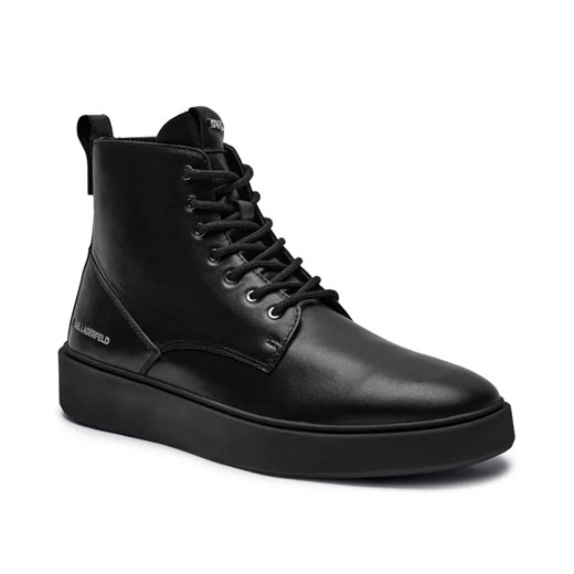 Karl Lagerfeld Skórzane sneakersy FLINT ze sklepu Gomez Fashion Store w kategorii Buty sportowe męskie - zdjęcie 184962136
