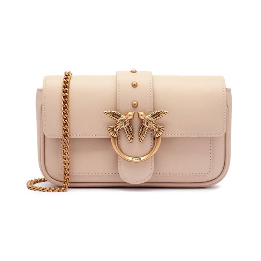 Pinko Skórzana torebka na ramię LOVE ONE POCKET ze sklepu Gomez Fashion Store w kategorii Listonoszki - zdjęcie 184962155