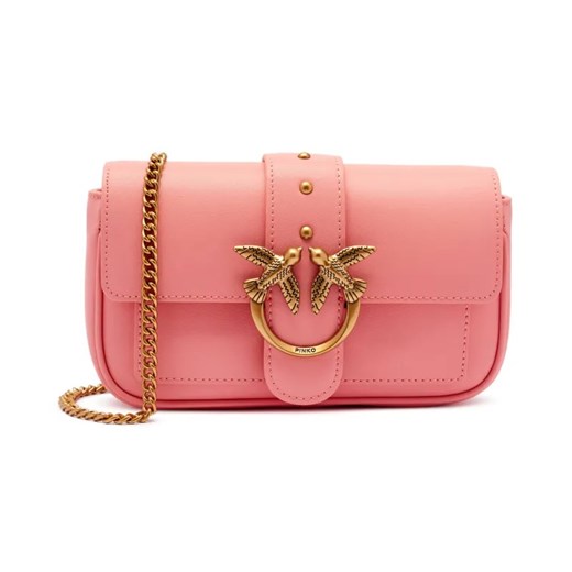 Pinko Skórzana torebka na ramię LOVE ONE POCKET C ze sklepu Gomez Fashion Store w kategorii Listonoszki - zdjęcie 184962177