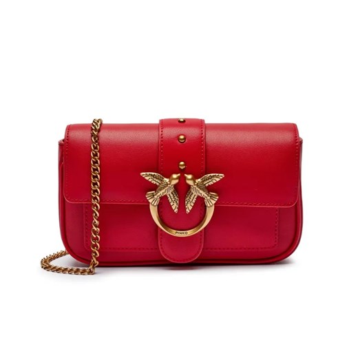 Pinko Skórzana torebka na ramię LOVE ONE POCKET C ze sklepu Gomez Fashion Store w kategorii Listonoszki - zdjęcie 184962178