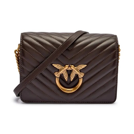 Pinko Skórzana torebka na ramię LOVE CLICK MINI ze sklepu Gomez Fashion Store w kategorii Listonoszki - zdjęcie 184962295