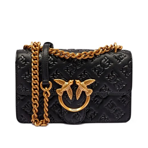 Pinko Skórzana torebka na ramię LOVE ONE MINI ze sklepu Gomez Fashion Store w kategorii Listonoszki - zdjęcie 184962367