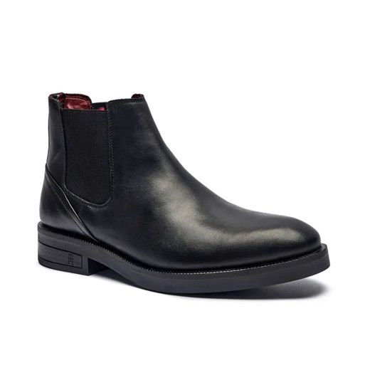 Tommy Hilfiger Skórzane sztyblety CHELSEA ze sklepu Gomez Fashion Store w kategorii Buty zimowe męskie - zdjęcie 184962368