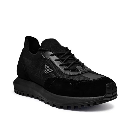 Emporio Armani Sneakersy | z dodatkiem skóry ze sklepu Gomez Fashion Store w kategorii Buty sportowe męskie - zdjęcie 184962375