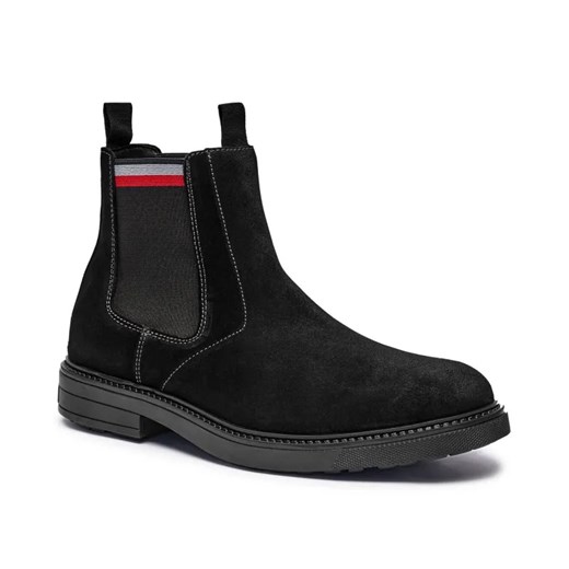 Tommy Hilfiger Skórzane sztyblety CHELSEA ze sklepu Gomez Fashion Store w kategorii Buty zimowe męskie - zdjęcie 184962435