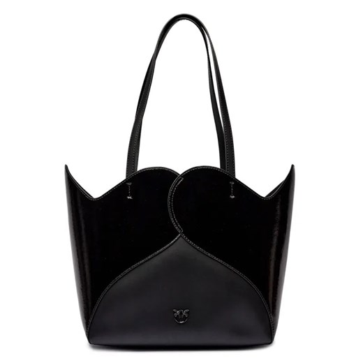 Pinko Skórzana shopperka HEART ze sklepu Gomez Fashion Store w kategorii Torby Shopper bag - zdjęcie 184962506