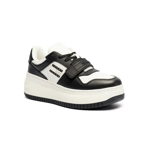 Tommy Jeans Skórzane sneakersy RETRO BASKET ze sklepu Gomez Fashion Store w kategorii Buty sportowe damskie - zdjęcie 184962507