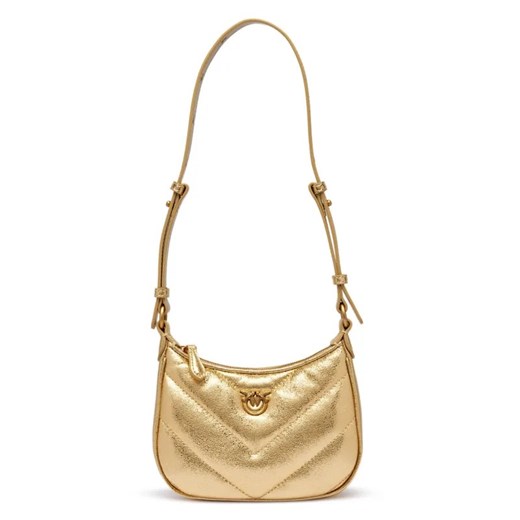 Pinko Skórzana torebka na ramię HALF MOON BABY ze sklepu Gomez Fashion Store w kategorii Listonoszki - zdjęcie 184962569