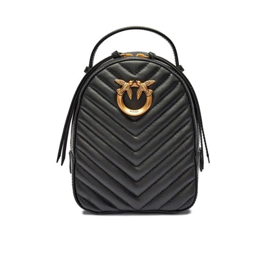 Pinko Skórzany plecak LOVE CLICK MINI ze sklepu Gomez Fashion Store w kategorii Plecaki - zdjęcie 184962576