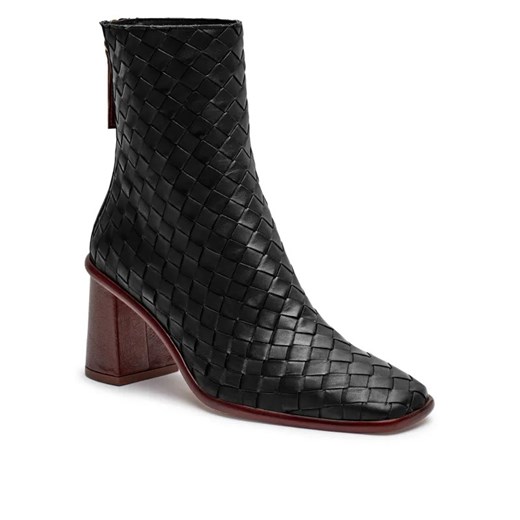 Alohas Skórzane botki na słupku ze sklepu Gomez Fashion Store w kategorii Botki - zdjęcie 184962607