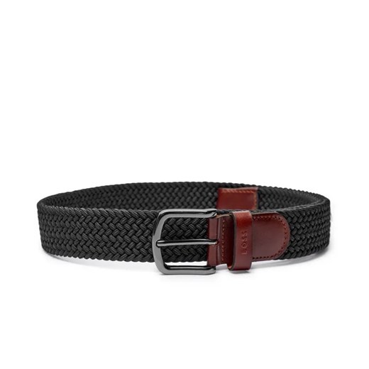 BOSS BLACK Pasek Sash-Wn-Tx_Sz35 | z dodatkiem skóry ze sklepu Gomez Fashion Store w kategorii Paski męskie - zdjęcie 184962636