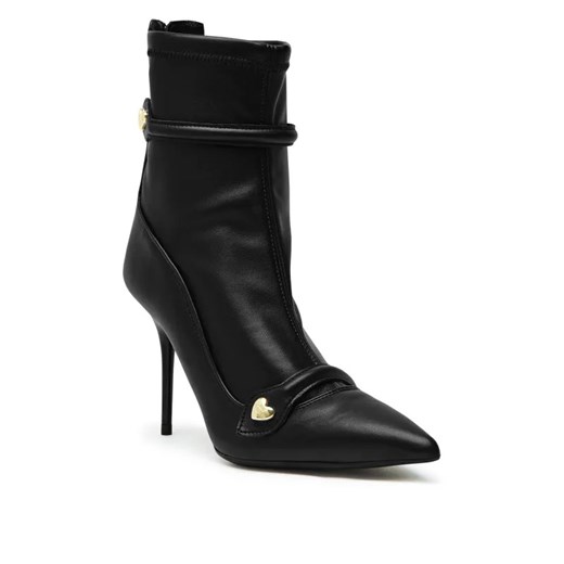 Love Moschino Botki | z dodatkiem skóry ze sklepu Gomez Fashion Store w kategorii Botki - zdjęcie 184962747