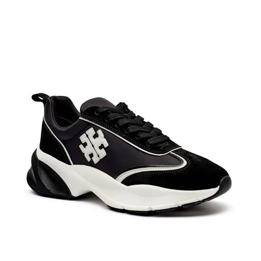TORY BURCH Skórzane sneakersy GOOD LUCK TRAINER ze sklepu Gomez Fashion Store w kategorii Buty sportowe damskie - zdjęcie 184962839