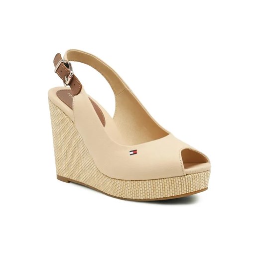 Tommy Hilfiger Koturny ICONIC ELENA | z dodatkiem skóry ze sklepu Gomez Fashion Store w kategorii Espadryle damskie - zdjęcie 184962868