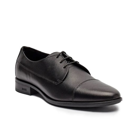 BOSS BLACK Skórzane derby COLBY ze sklepu Gomez Fashion Store w kategorii Buty eleganckie męskie - zdjęcie 184962877