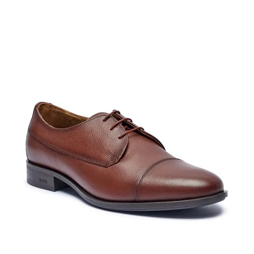 BOSS BLACK Skórzane derby ze sklepu Gomez Fashion Store w kategorii Buty eleganckie męskie - zdjęcie 184962895