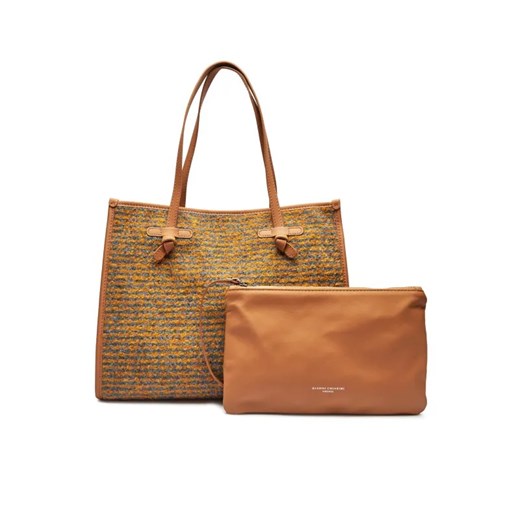 GIANNI CHIARINI Shopperka + saszetka MARCELLA | z dodatkiem skóry ze sklepu Gomez Fashion Store w kategorii Torby Shopper bag - zdjęcie 184962956