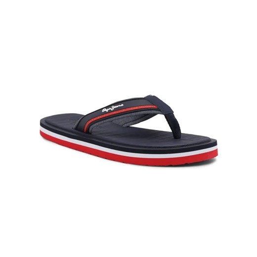 Pepe Jeans London Japonki West Basic ze sklepu Gomez Fashion Store w kategorii Klapki męskie - zdjęcie 184963107