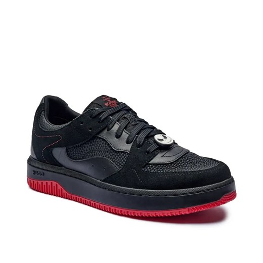 HUGO Skórzane sneakersy Kilian_Tenn_NBC_N HUGO X THE NIGHTMARE BEFORE CHRISTMAS ze sklepu Gomez Fashion Store w kategorii Buty sportowe męskie - zdjęcie 184963175