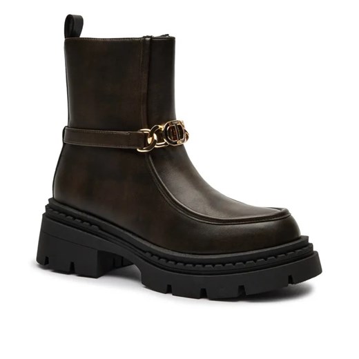 TWINSET Botki | z dodatkiem skóry ze sklepu Gomez Fashion Store w kategorii Botki - zdjęcie 184963176