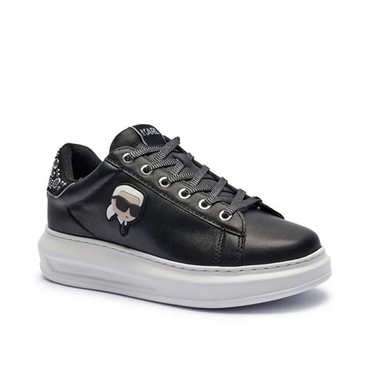 Karl Lagerfeld Skórzane sneakersy KAPRI NFT ze sklepu Gomez Fashion Store w kategorii Buty sportowe damskie - zdjęcie 184963239