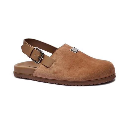 Dolce & Gabbana Skórzane mule ze sklepu Gomez Fashion Store w kategorii Klapki męskie - zdjęcie 184963285