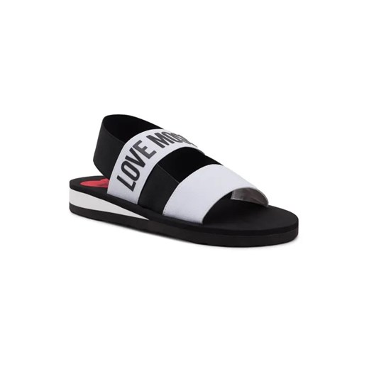 Love Moschino Sandały EVA30 ELASTICO ze sklepu Gomez Fashion Store w kategorii Sandały damskie - zdjęcie 184963319