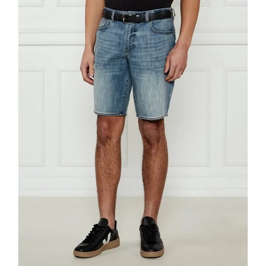 Armani Exchange Jeansowe szorty J65 | Slim Fit ze sklepu Gomez Fashion Store w kategorii Spodenki męskie - zdjęcie 184963328