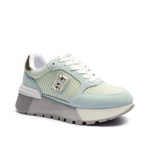 Liu Jo Sneakersy AMAZING 25 | z dodatkiem skóry ze sklepu Gomez Fashion Store w kategorii Buty sportowe damskie - zdjęcie 184963369