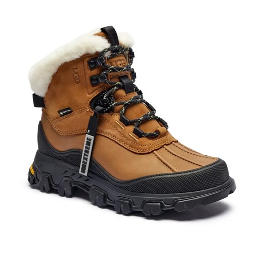 UGG Skórzane buty trekkingowe ADIRONDACK MERIDIAN HIKER | z dodatkiem wełny ze sklepu Gomez Fashion Store w kategorii Buty trekkingowe męskie - zdjęcie 184963388