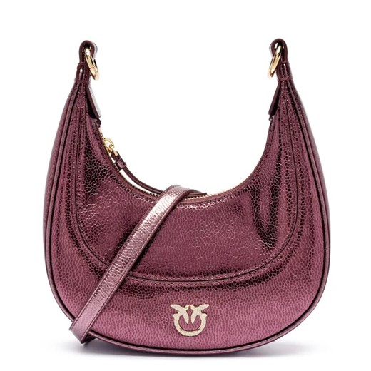 Pinko Skórzane hobo BRIOCHE MINI ze sklepu Gomez Fashion Store w kategorii Torebki hobo - zdjęcie 184963399