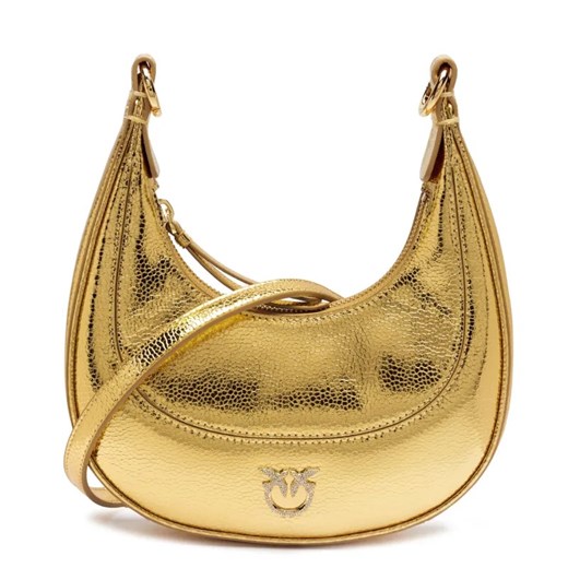 Pinko Skórzane hobo BRIOCHE MINI ze sklepu Gomez Fashion Store w kategorii Torebki hobo - zdjęcie 184963407