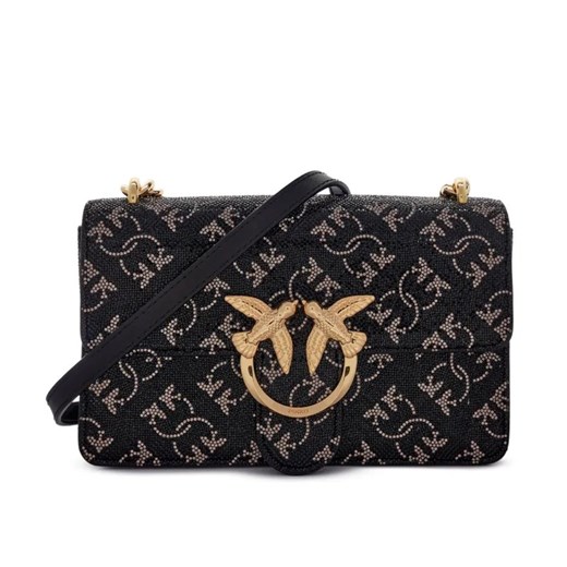 Pinko Skórzana torebka wieczorowa LOVE ONE MINI LIGHT CL Pinko OS wyprzedaż Gomez Fashion Store