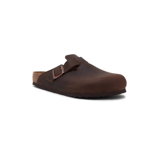 Birkenstock Skórzane mule Boston ze sklepu Gomez Fashion Store w kategorii Klapki męskie - zdjęcie 184963506