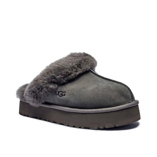 UGG Skórzane obuwie domowe DISQUETTE ze sklepu Gomez Fashion Store w kategorii Kapcie damskie - zdjęcie 184963546