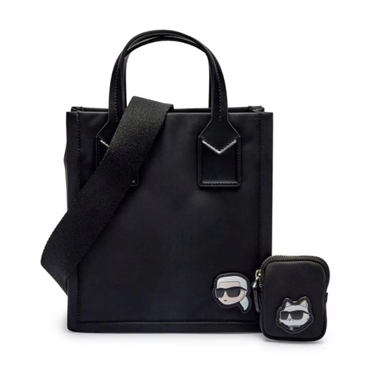 Karl Lagerfeld Torebka na ramię + saszetka Ikon ze sklepu Gomez Fashion Store w kategorii Listonoszki - zdjęcie 184963557