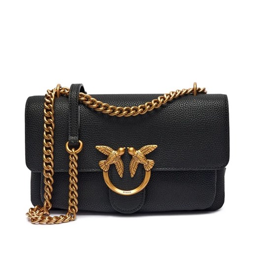 Pinko Skórzana torebka na ramię LOVE ONE SOFT MINI ze sklepu Gomez Fashion Store w kategorii Listonoszki - zdjęcie 184963567